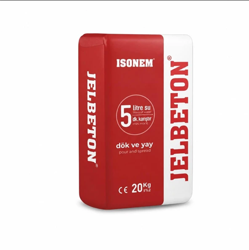 İSONEM JELBETON 20 KG KIRMIZI